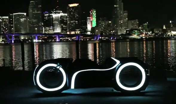 playboy tron motorcycle