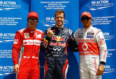 Sebastian Vettel grabs pole at Canadian GP